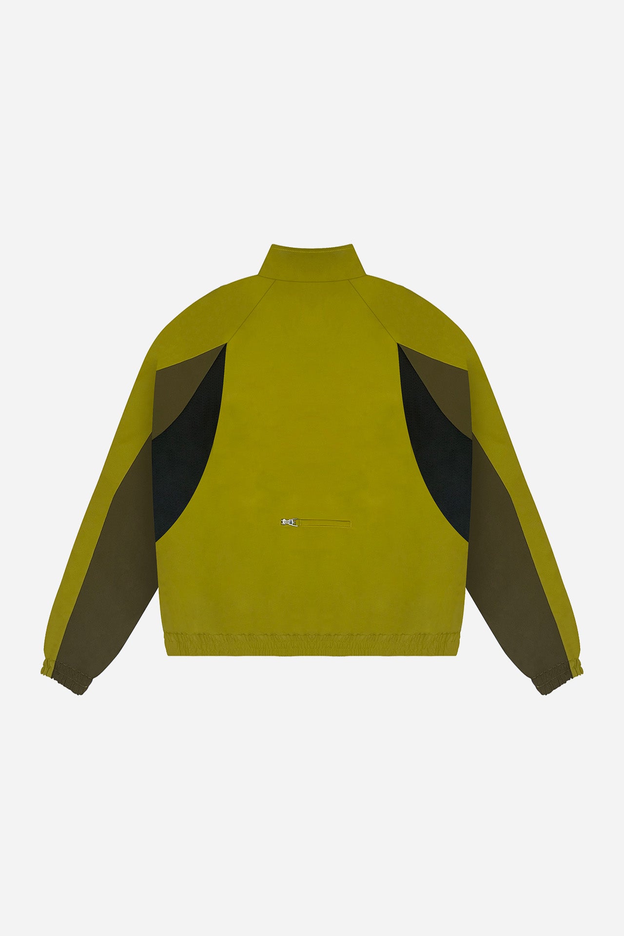 COLORBLOCK WINDBREAKER (MUSTARD/BROWN)