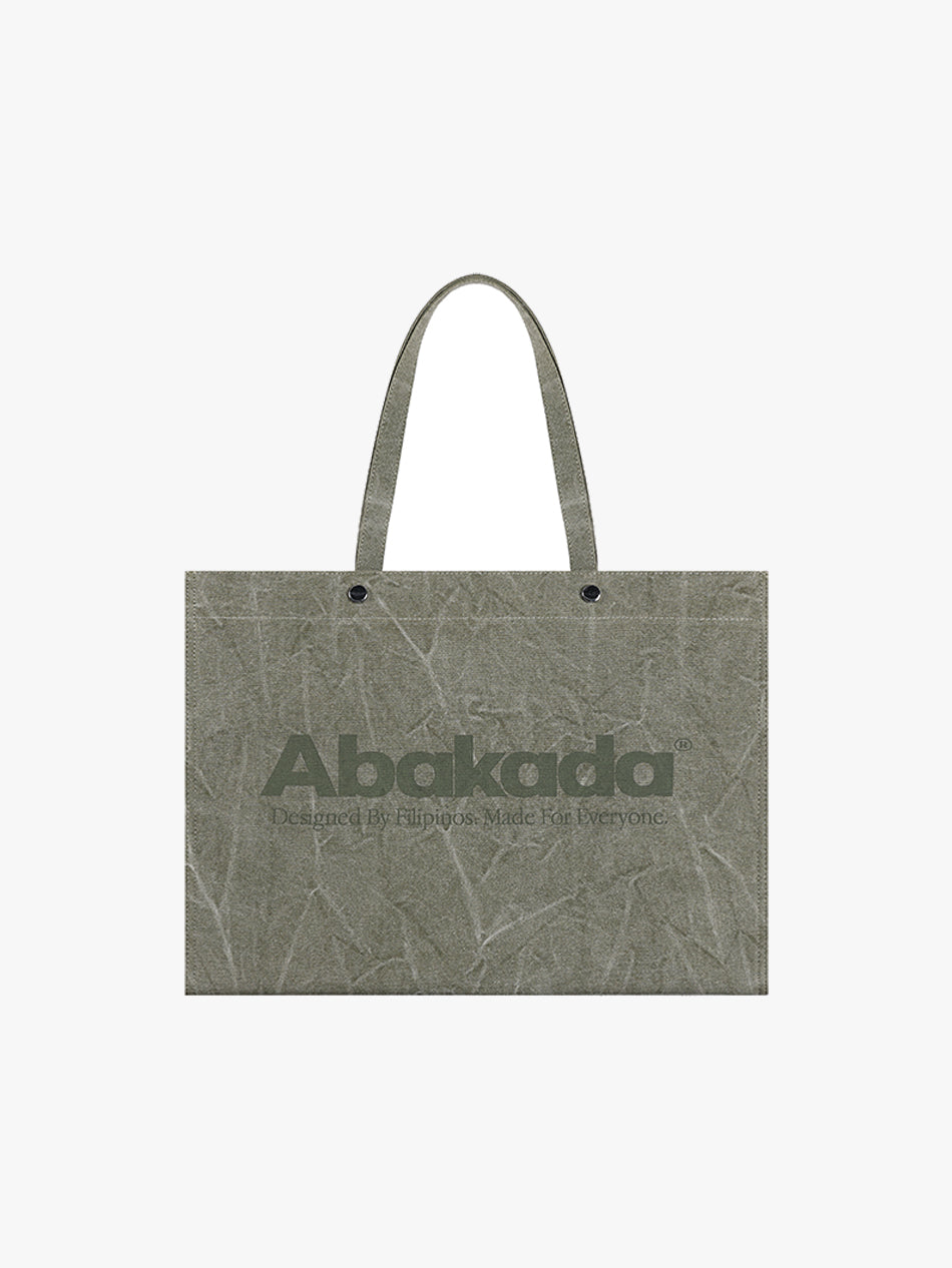 LOGO TOTE BAG (OLIVE)