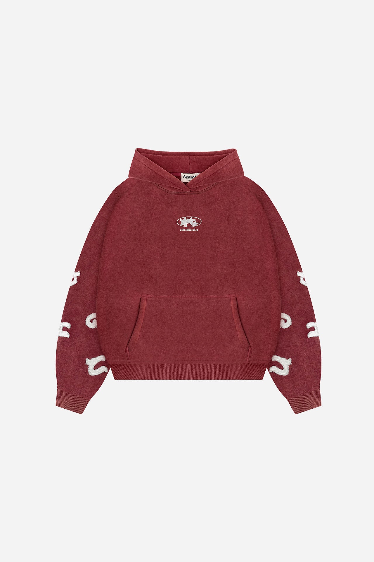 BAYBAYIN SLEEVES HOODIE (RED)