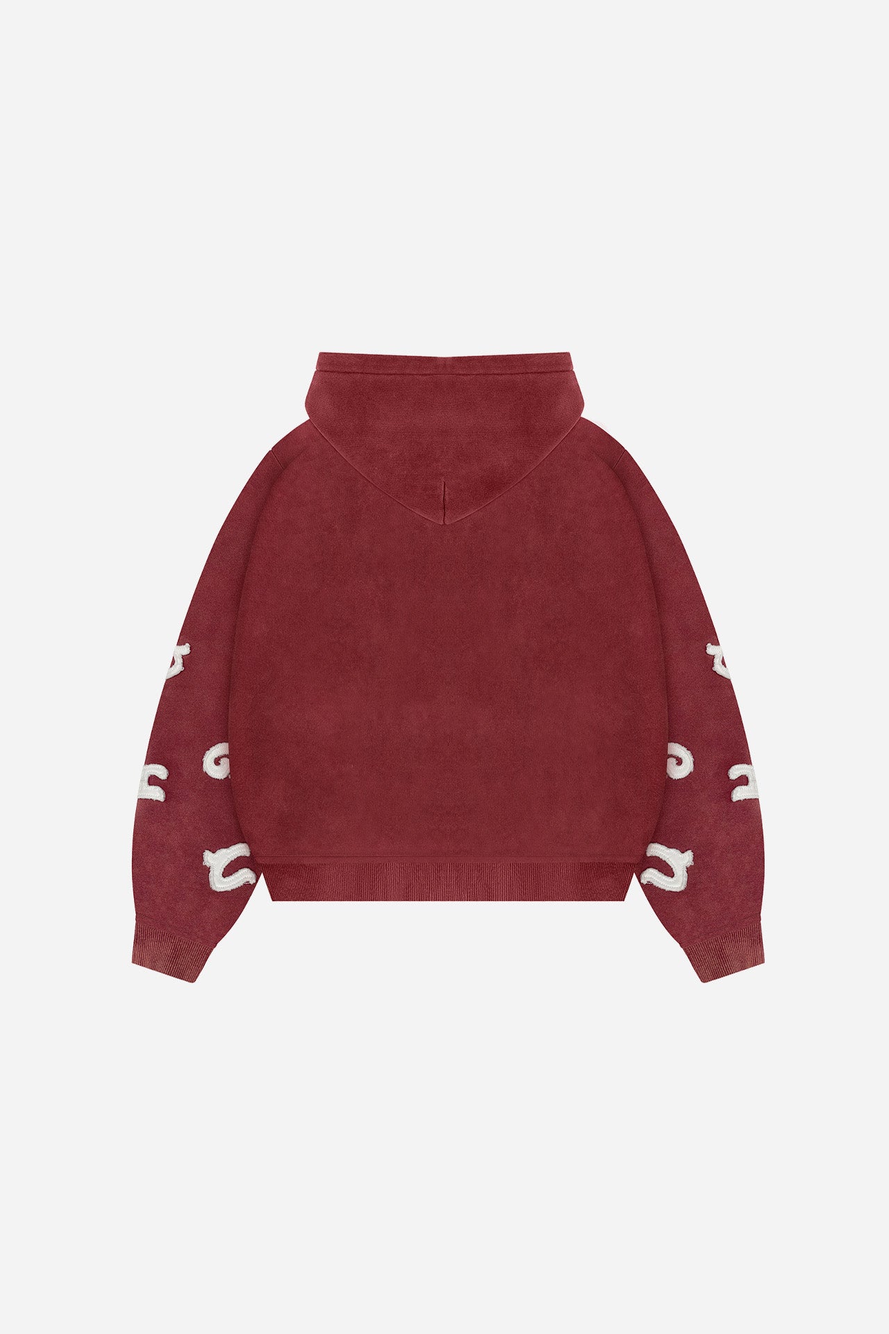 BAYBAYIN SLEEVES HOODIE (RED)