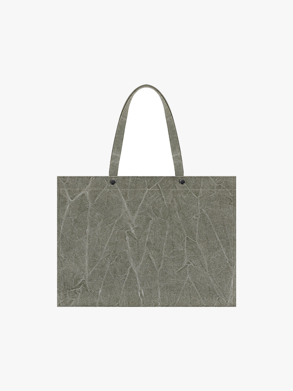 LOGO TOTE BAG (OLIVE)