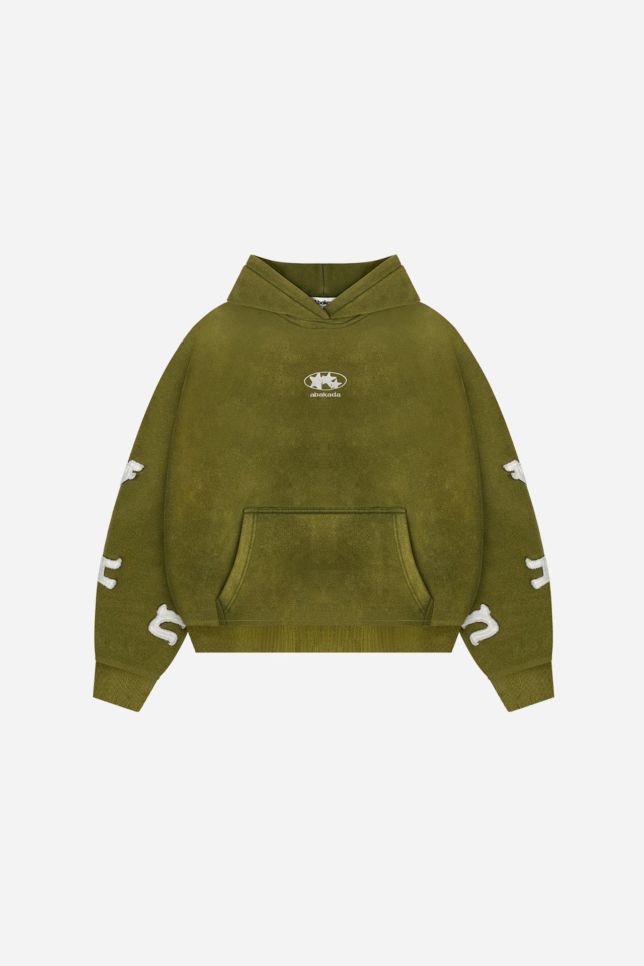 BAYBAYIN SLEEVES HOODIE (WASHED GREEN)