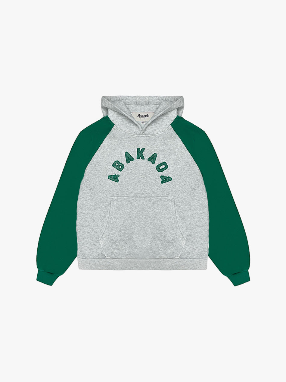 TWO-TONE RAGLAN HOODIE (PANDAN)