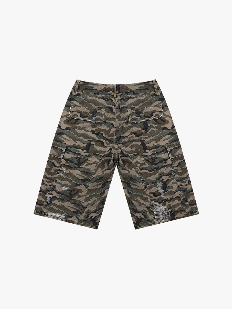 CAMO MONOGRAM JORTS