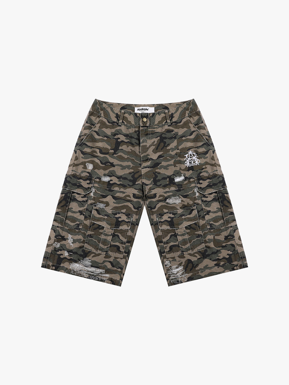 CAMO MONOGRAM JORTS