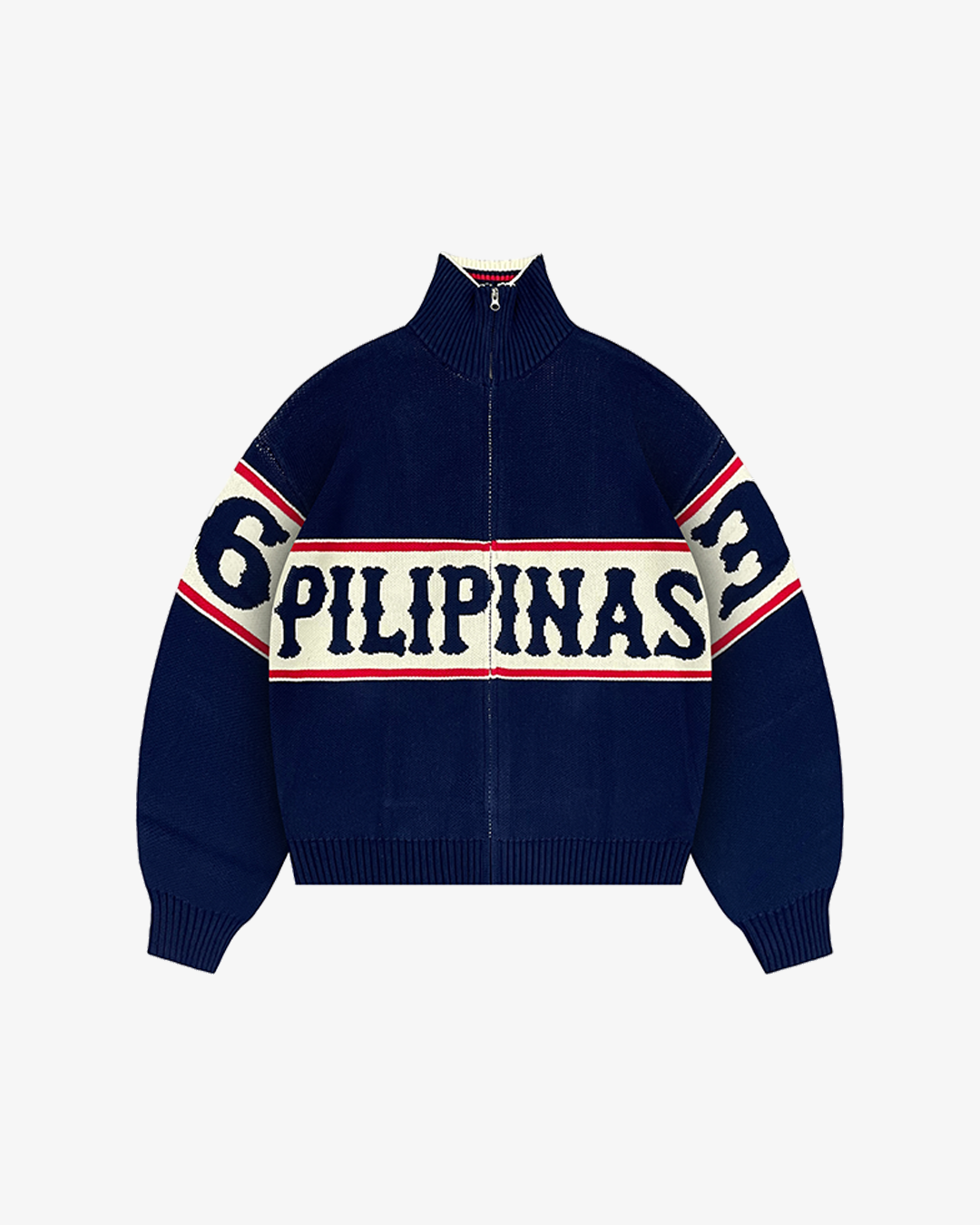 PILIPINAS COLORBLOCK KNITTED SWEATER (NAVY)