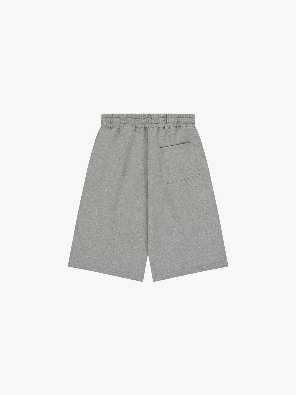 SCRIPT BERMUDA SHORTS (GREY)