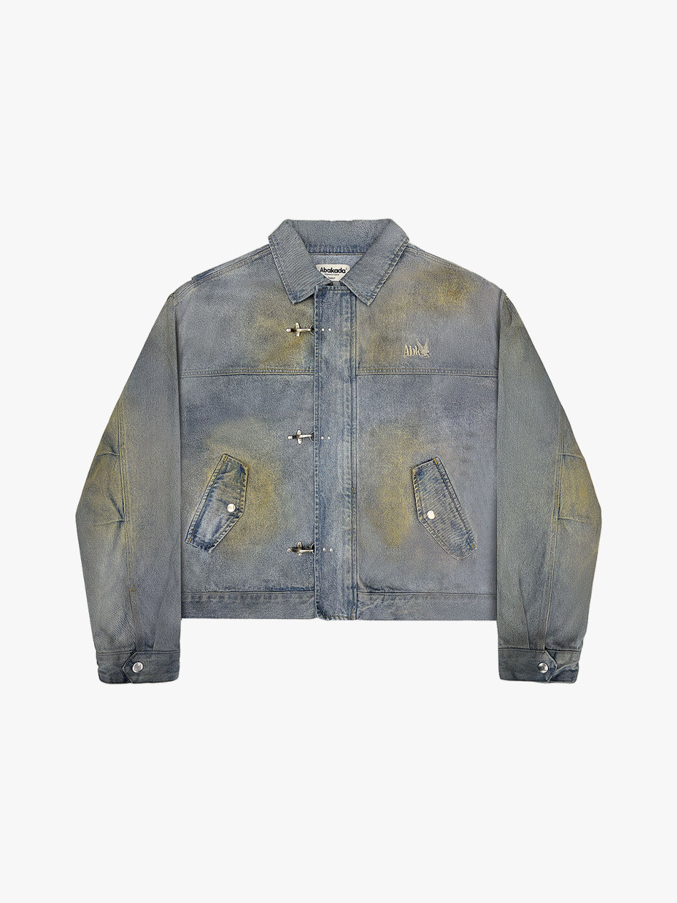 MUD WASHED JACKET (DENIM)