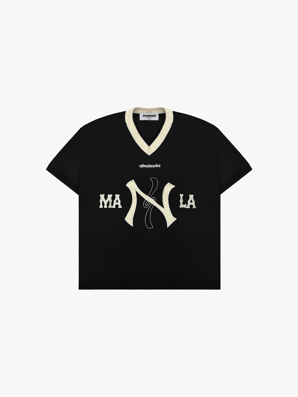 MAYNILA KNITTED JERSEY (BLACK)