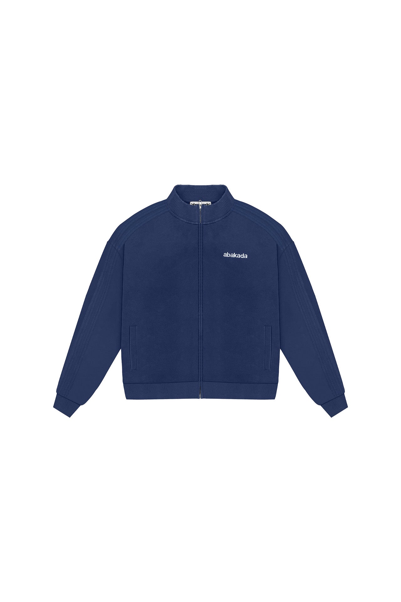 LACED TRACK JACKET (NAVY)