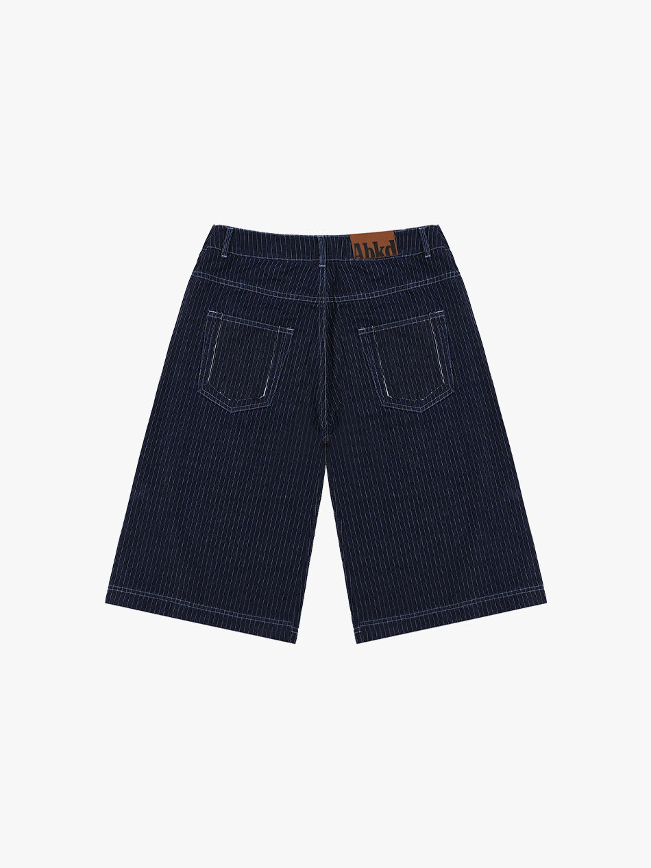 PINSTRIPE MONOGRAM JORTS