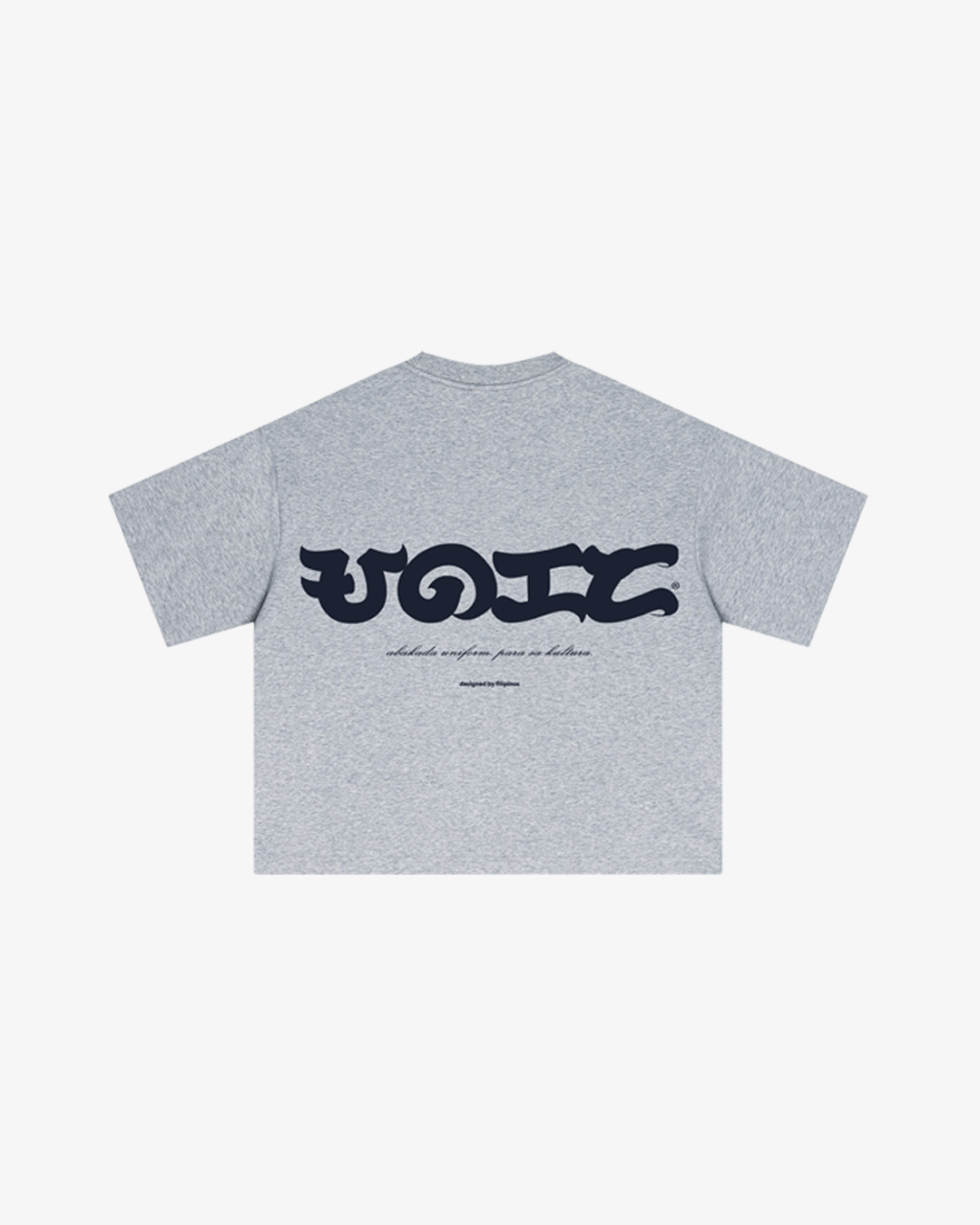 MONOGRAM TEE (GREY)
