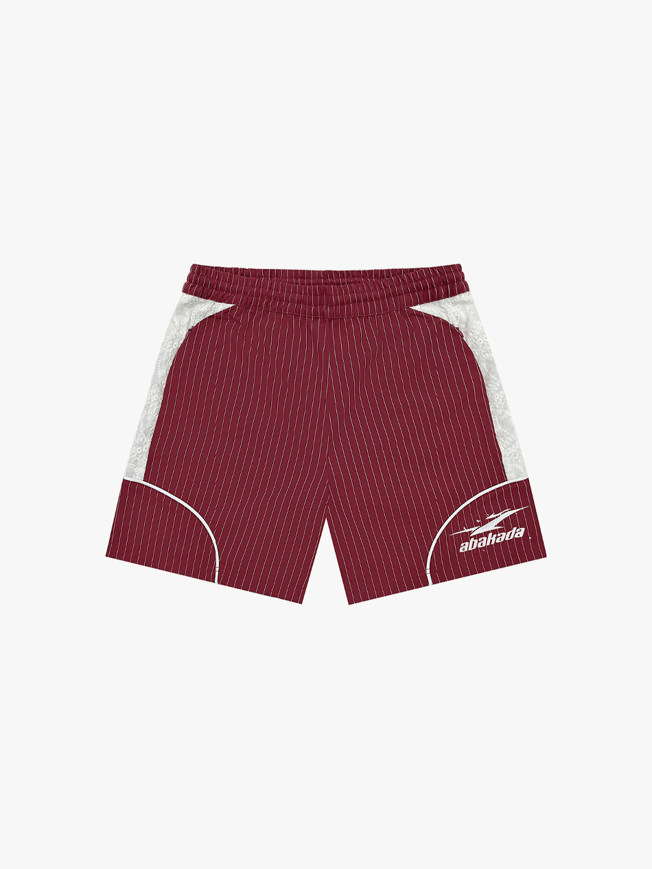 SPORTY MESH SHORTS (MAROON)