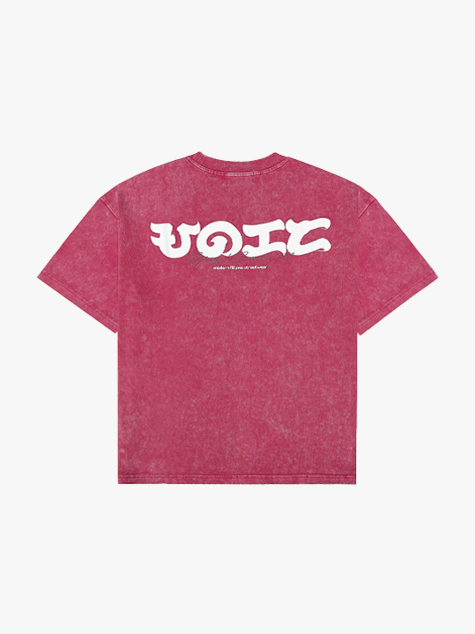 UNIFORM WASHED BAYBAYIN TEES (PINK)