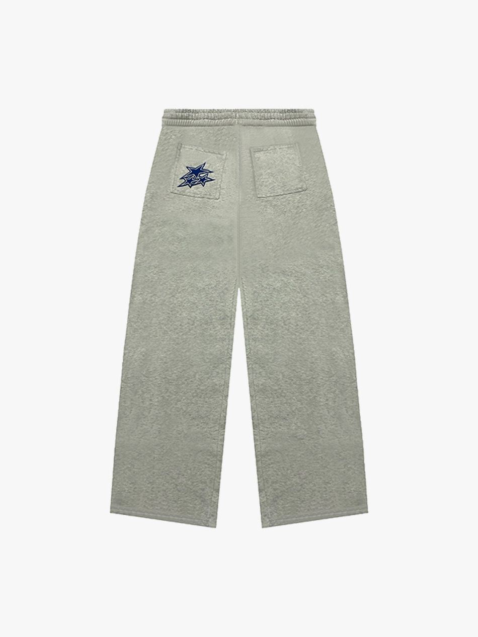 BAGGY LOGO SWEATPANTS (GREY)