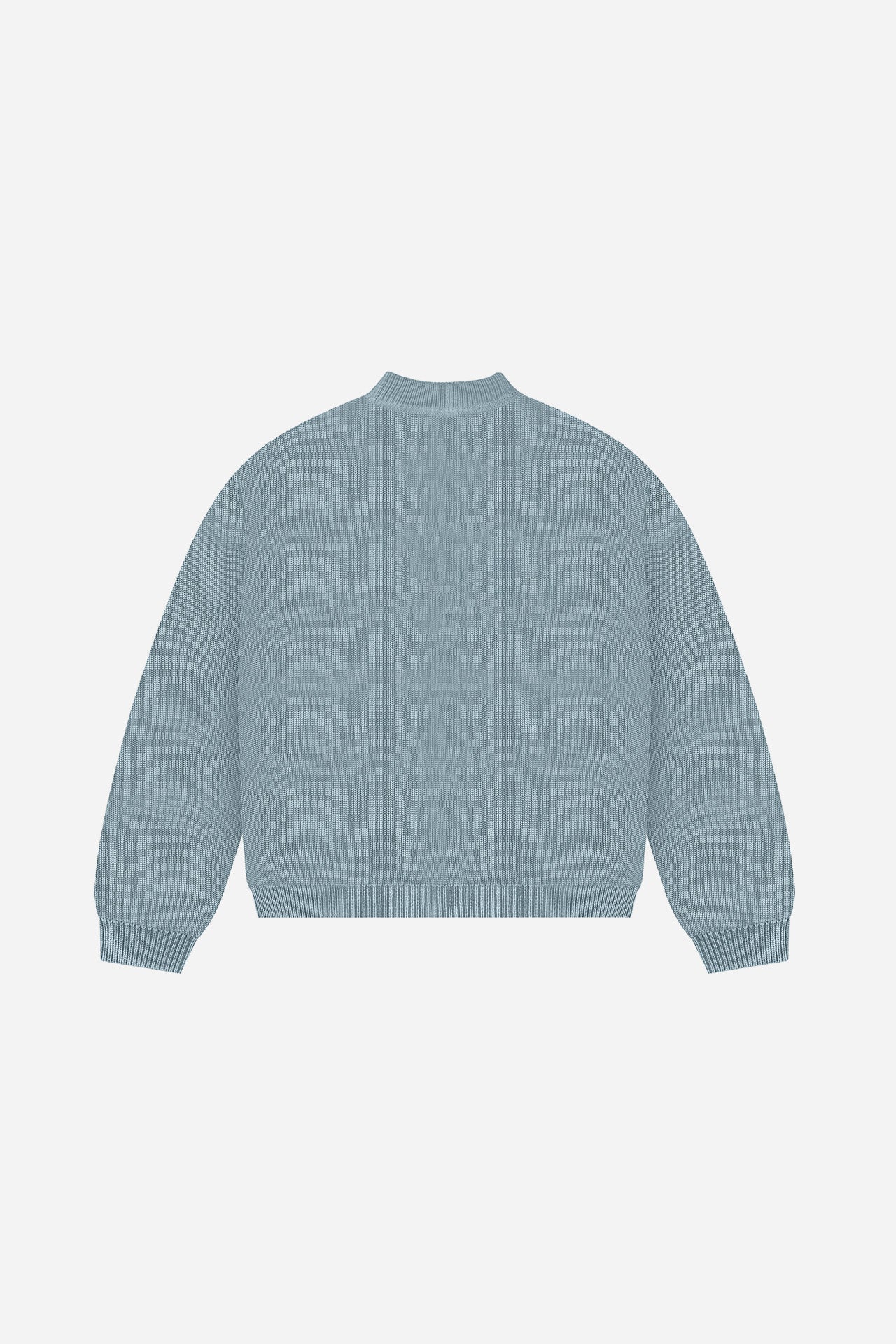 3 STAR KNITTED SWEATER (LIGHT BLUE)