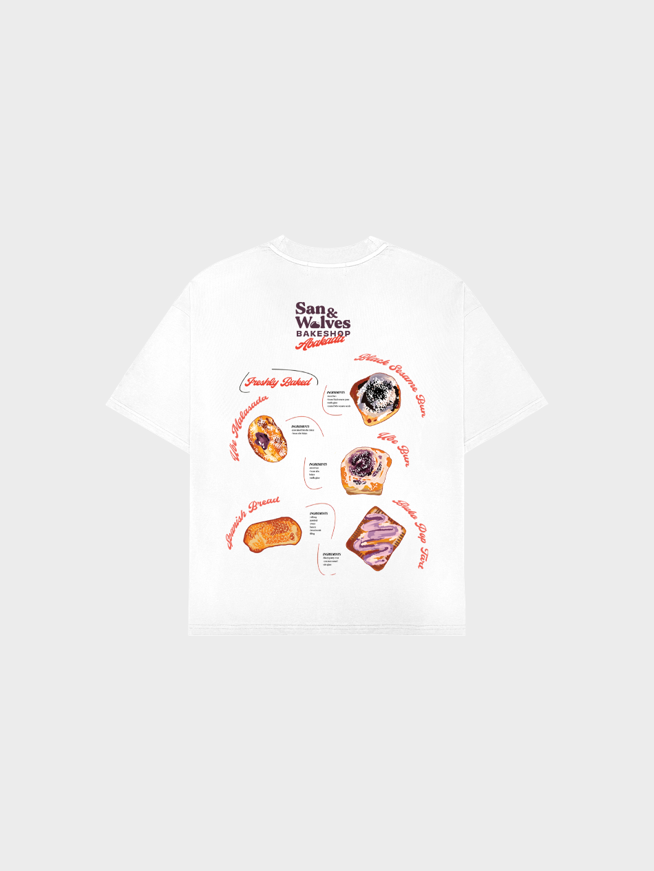 PASTRIES TEE (WHITE)