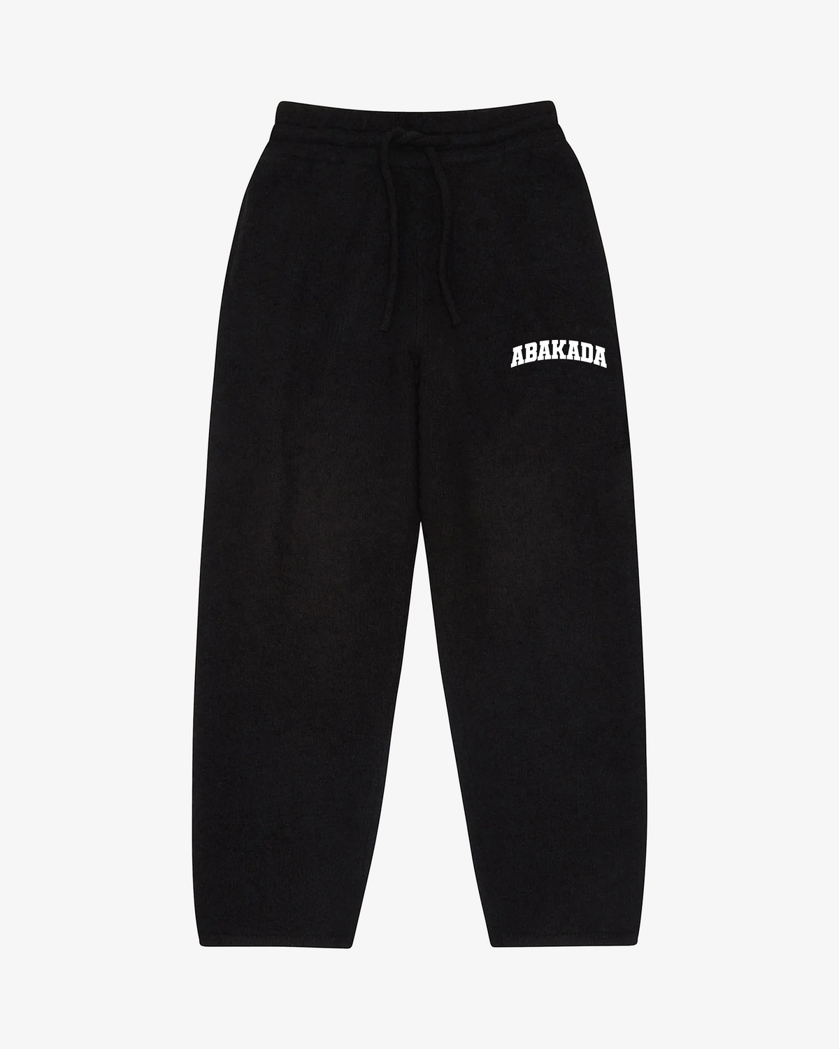 CLASSIC LOOSE KNIT JOGGERS (BLACK)