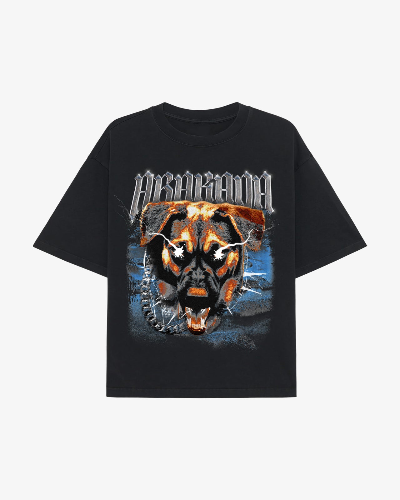 GRAPIKO ASPIN TEE (WASHED BLACK)