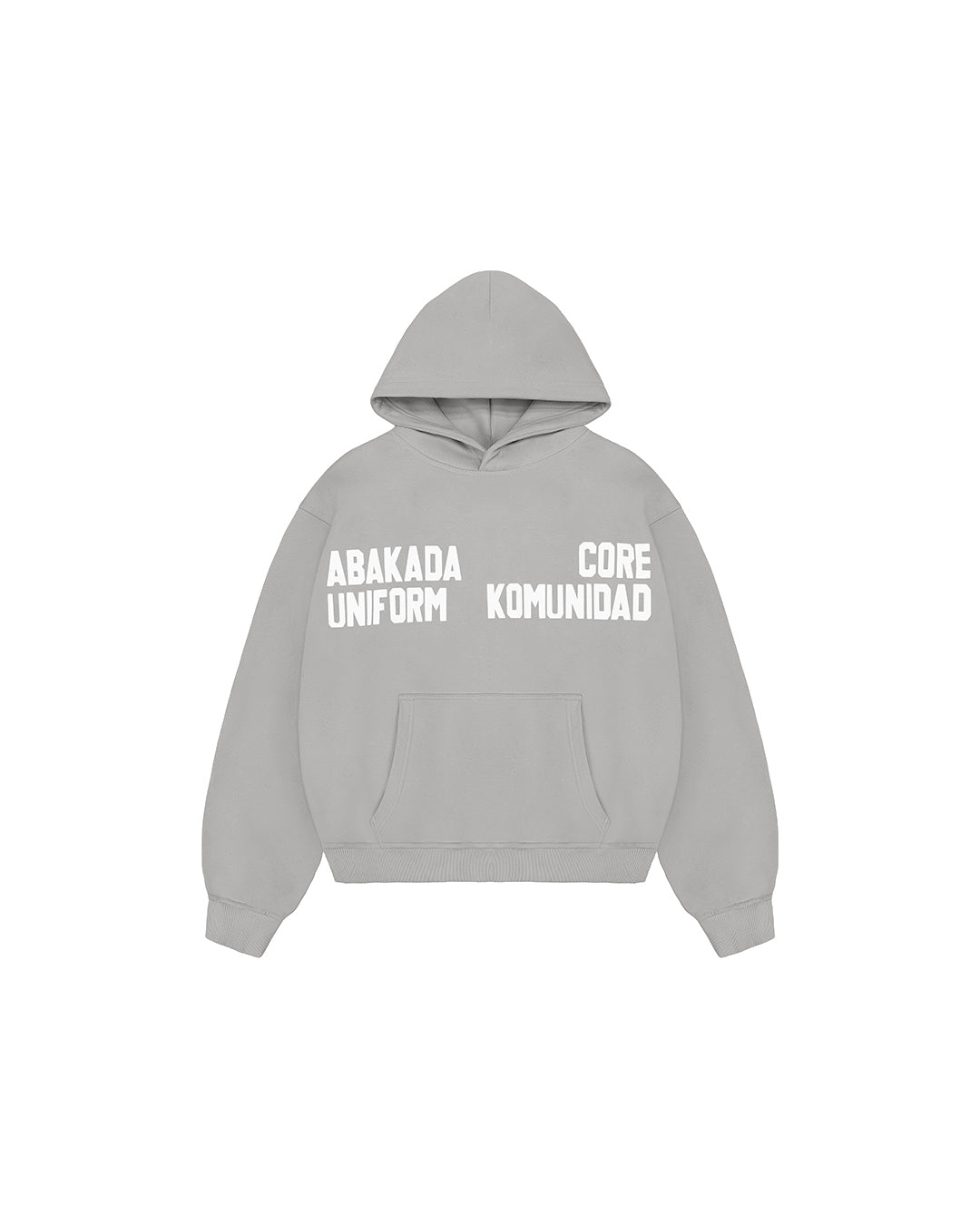 WASHED COMMUNITY HOODIE (GREY)