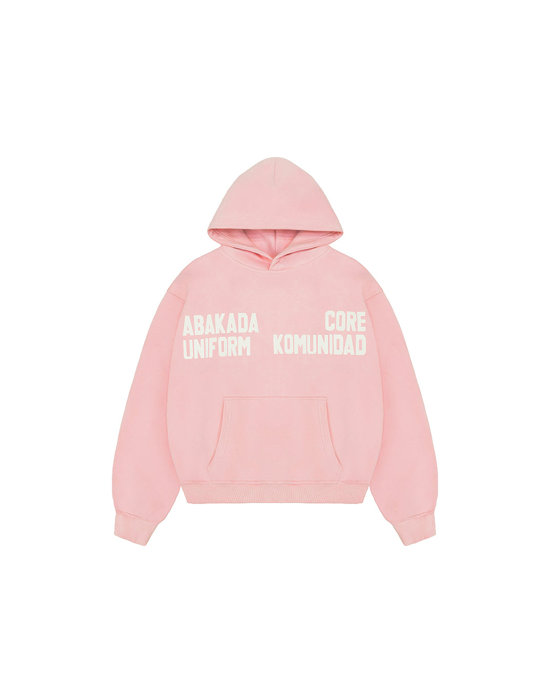 WASHED COMMUNITY HOODIE (PINK)