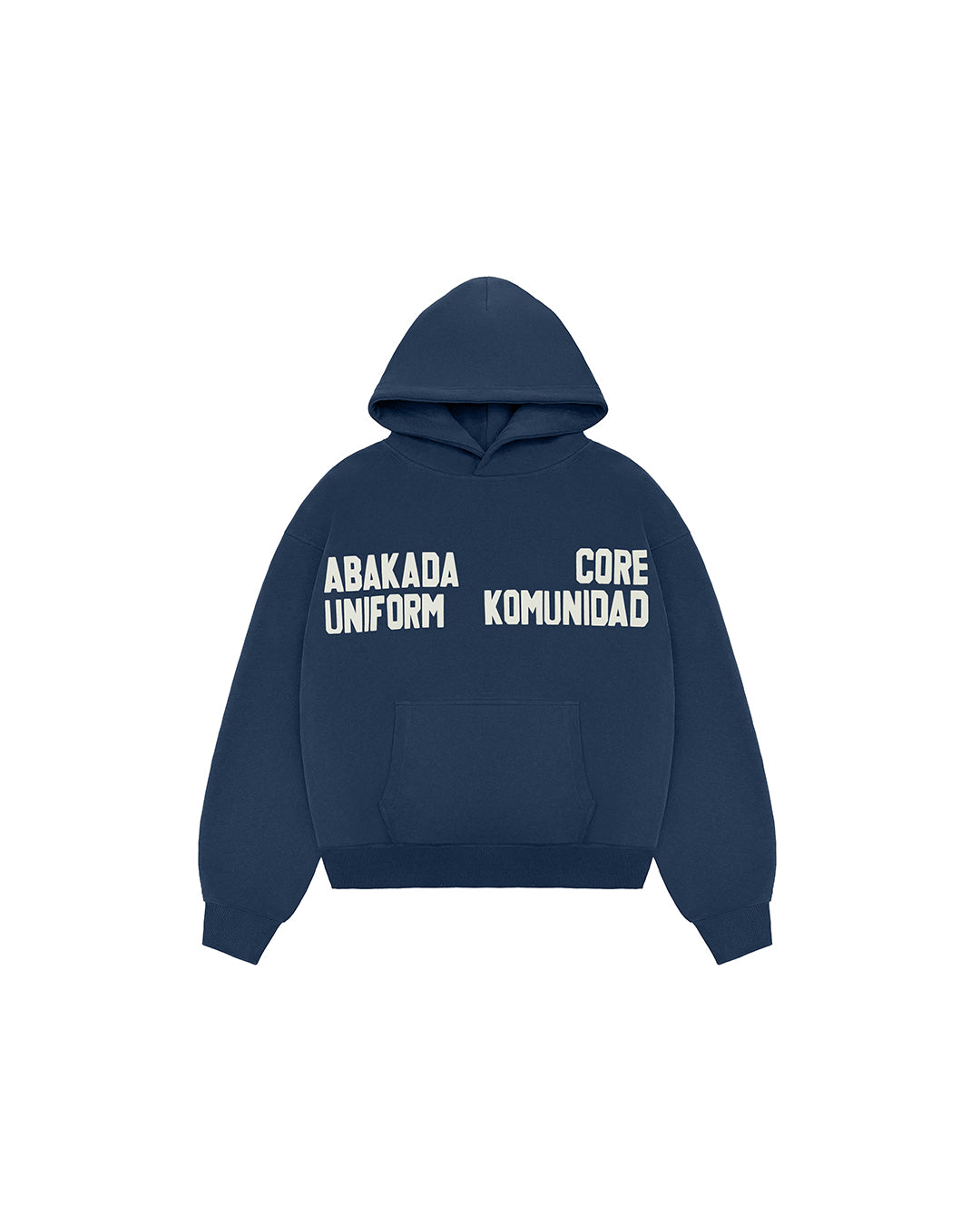 WASHED COMMUNITY HOODIE (NAVY)