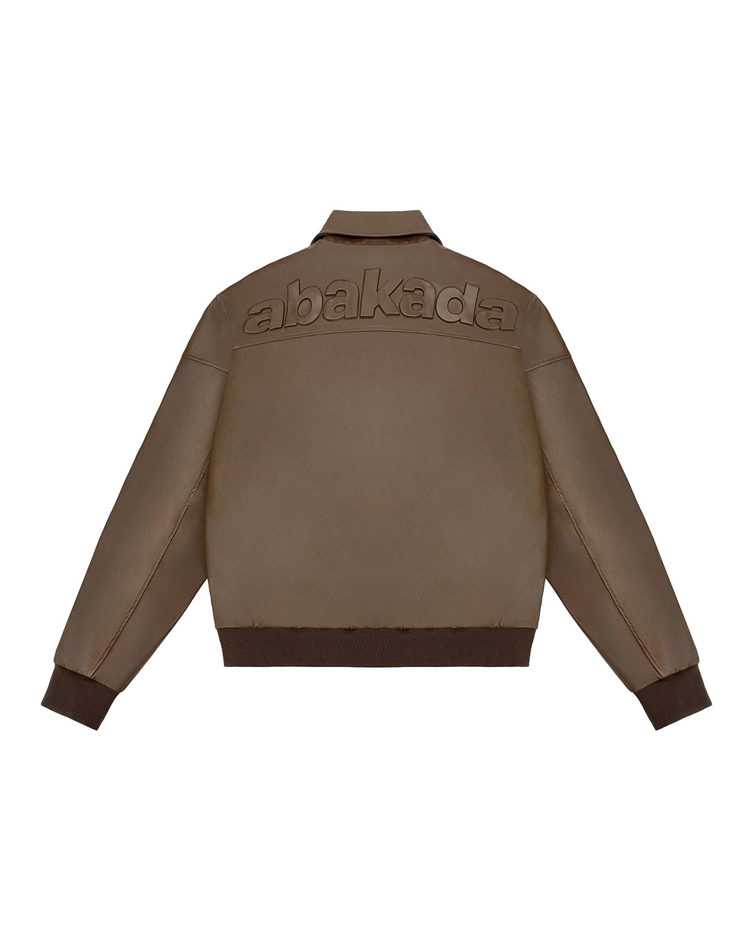 BANIG LEATHER JACKET (BROWN)