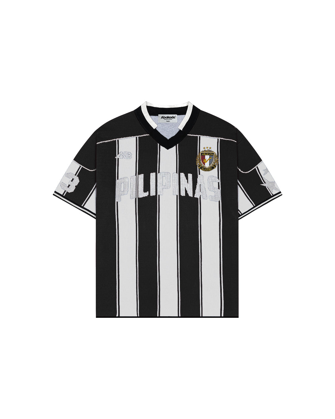 REVERSED PILIPINAS KNITTED JERSEY (BLACK/GREY)