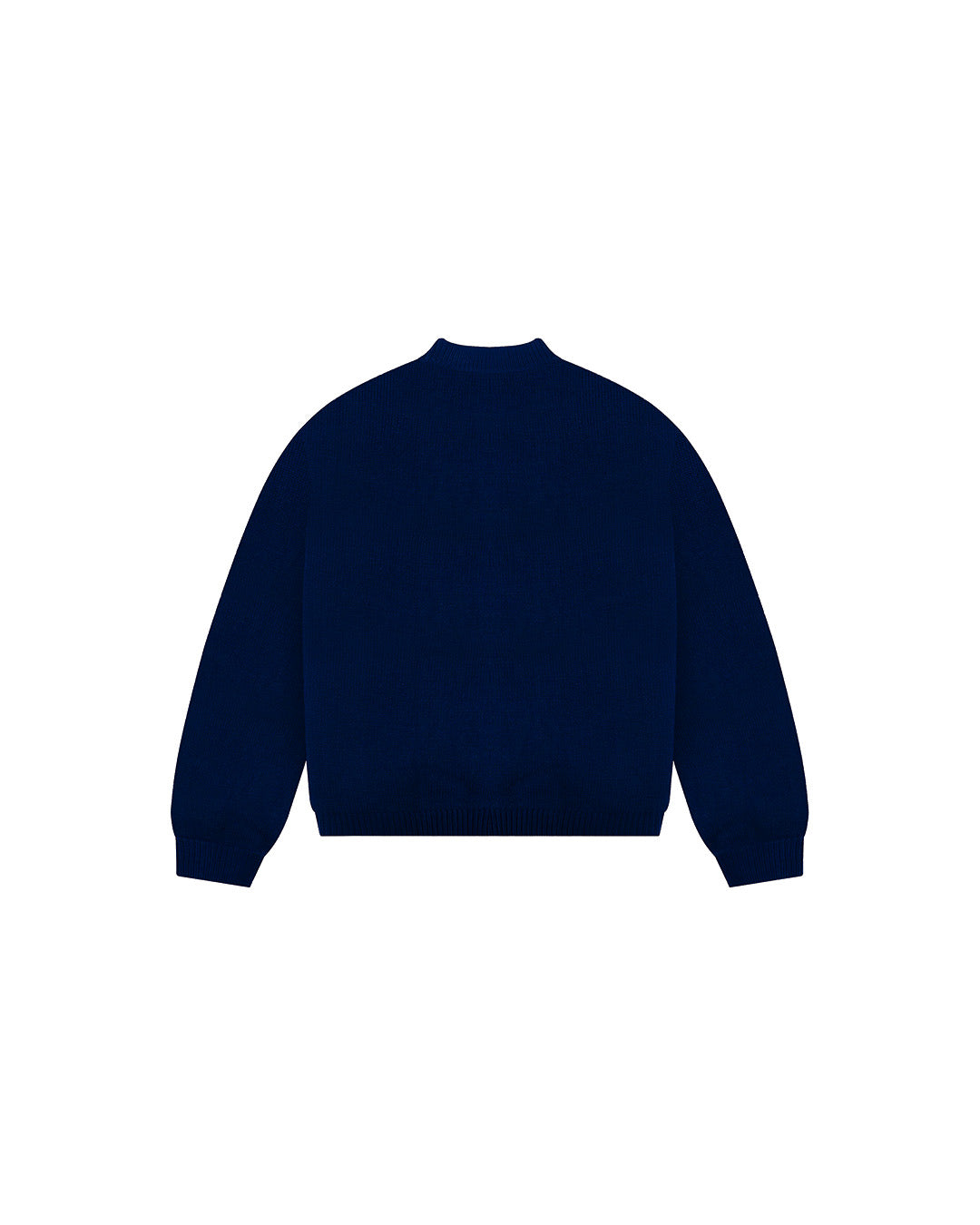 3 STAR KNITTED SWEATER (NAVY)
