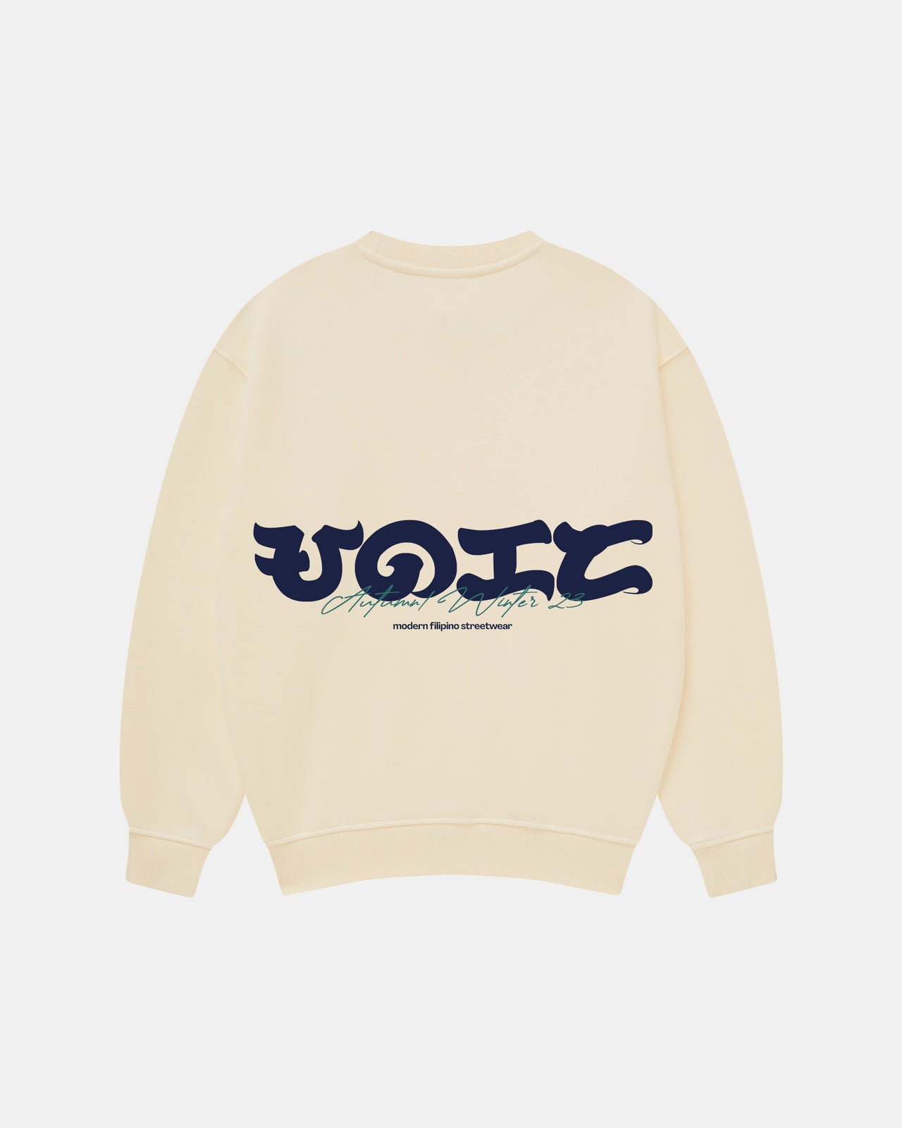 UNIFORM BAYBAYIN CREWNECK (CREAM)