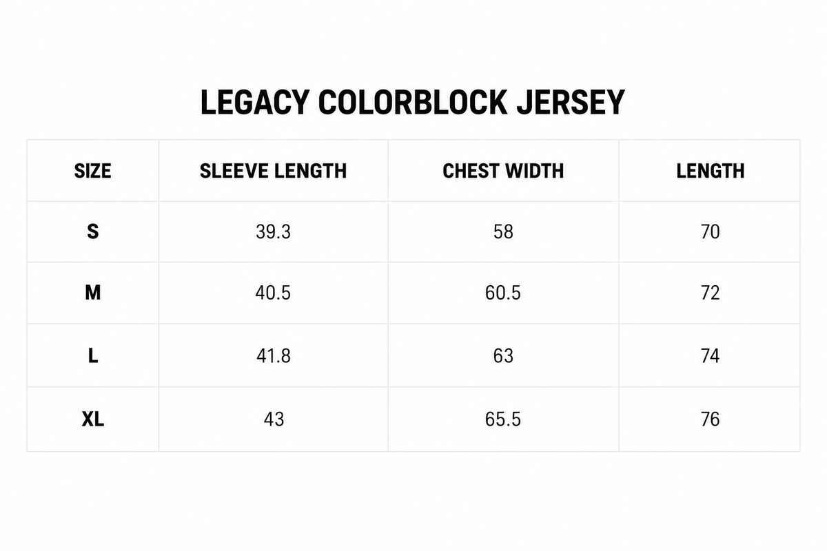 LEGACY COLORBLOCK JERSEY (BLUE/WHITE)