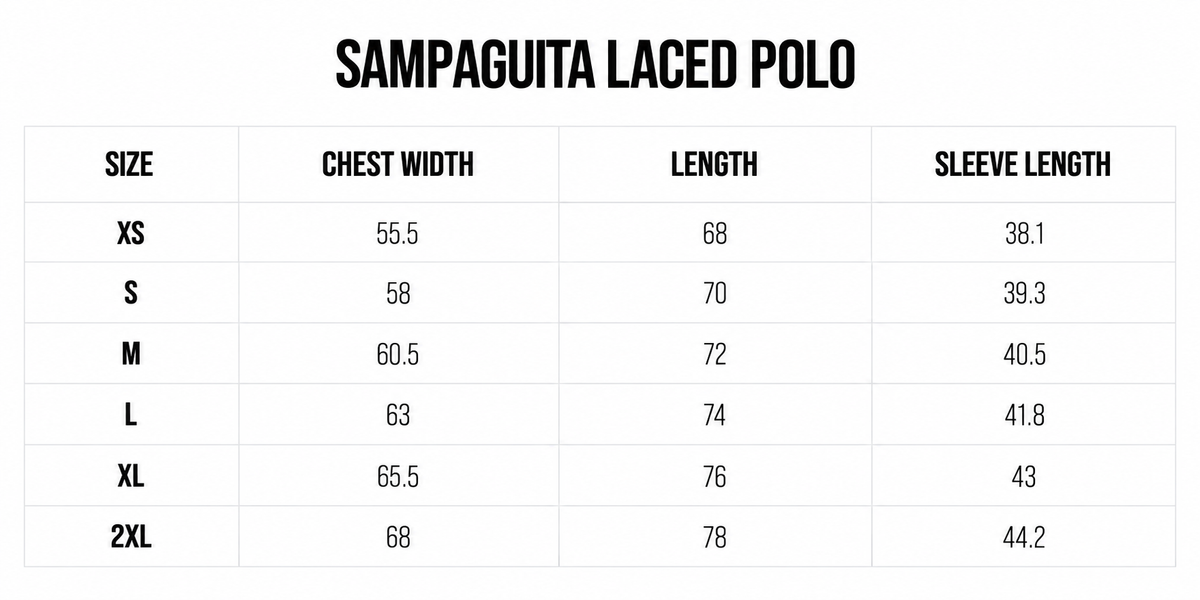 SAMPAGUITA LACED POLO (CREAM)