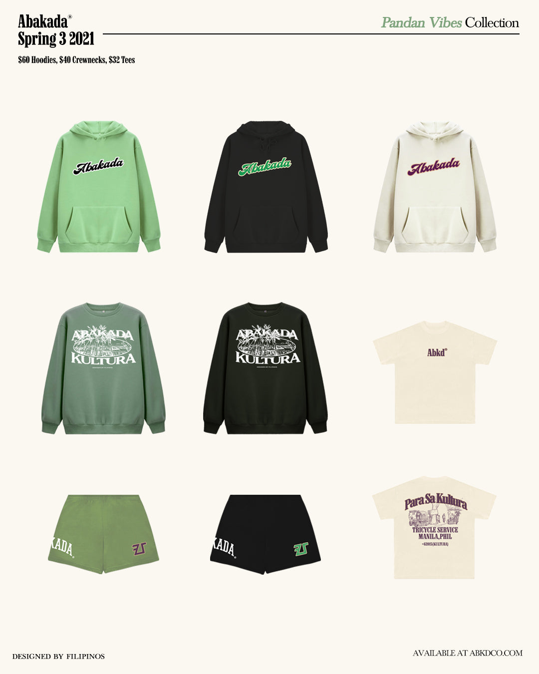 Abakada® Pandan Collection