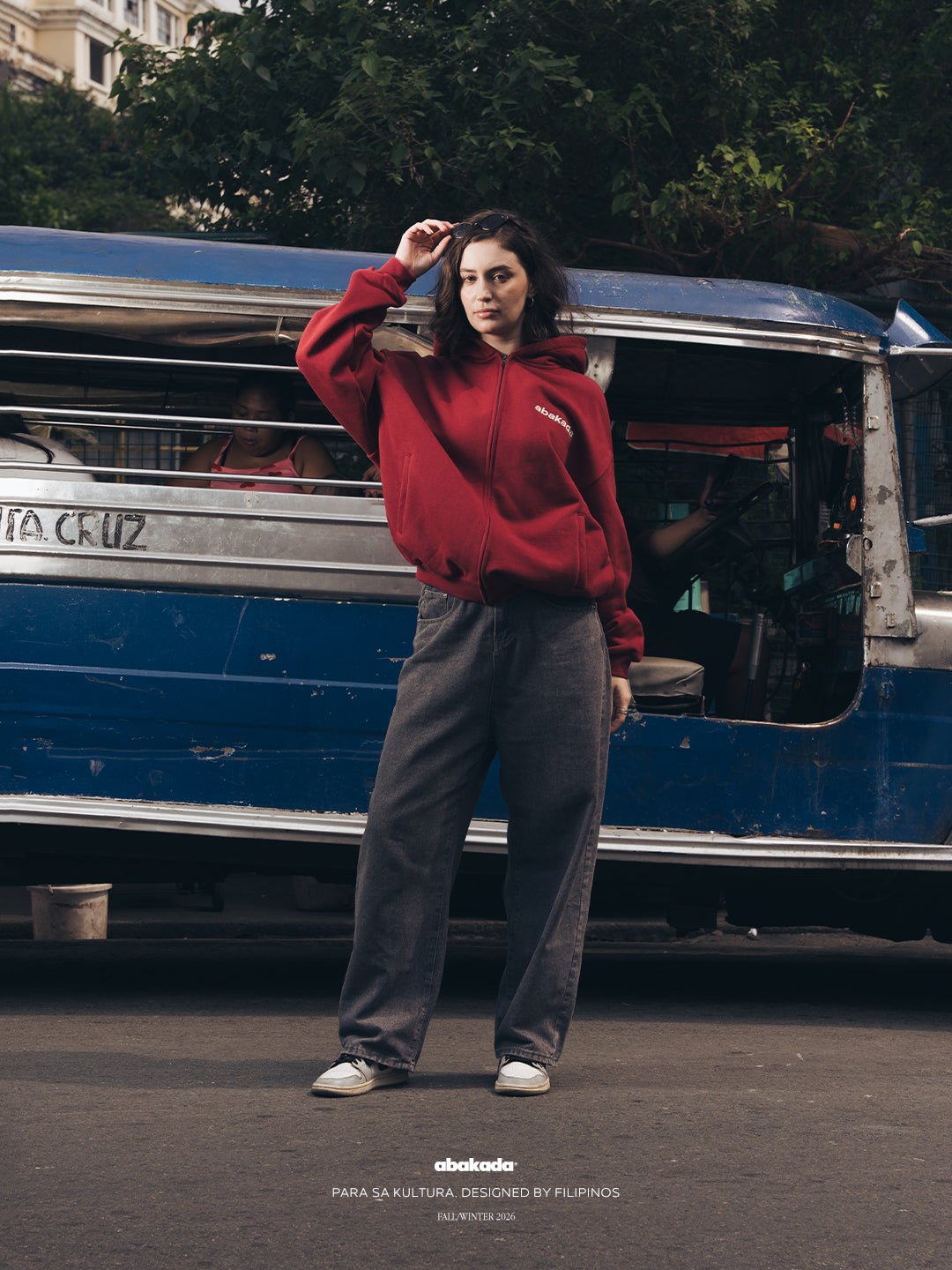 UNIFORM BAYBAYIN ZIP-UP (RED)