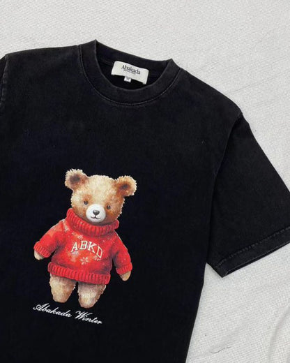 GRAPIKO BEAR TEE (VINTAGE BLACK)