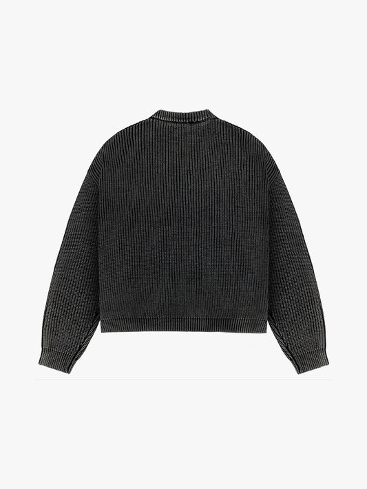 BAYBAYIN KNITTED SWEATSHIRT (BLACK)