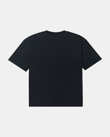 Racing Colorblock Tee (Black/Cream)