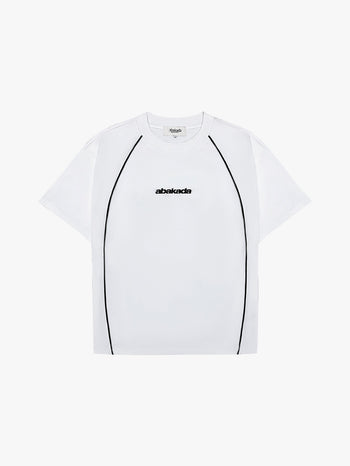 CONTRAST HEAVY TEE (WHITE)