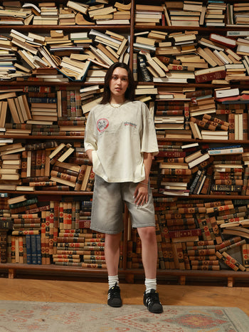 KUBO WASHED TEE (CREAM)