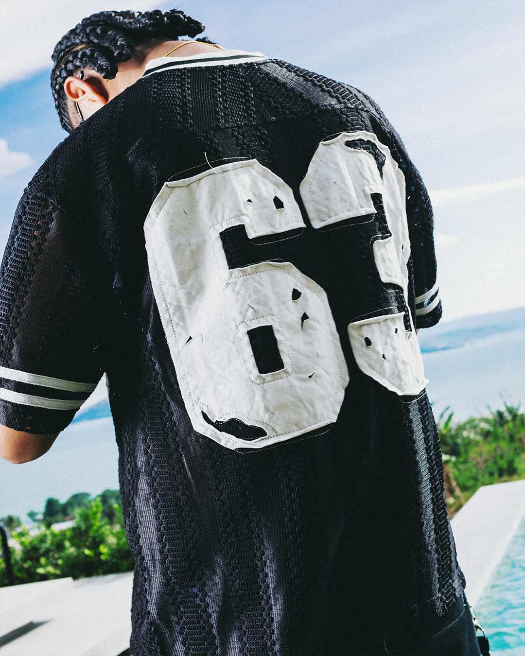 BANIG MESH JERSEY (BLACK)
