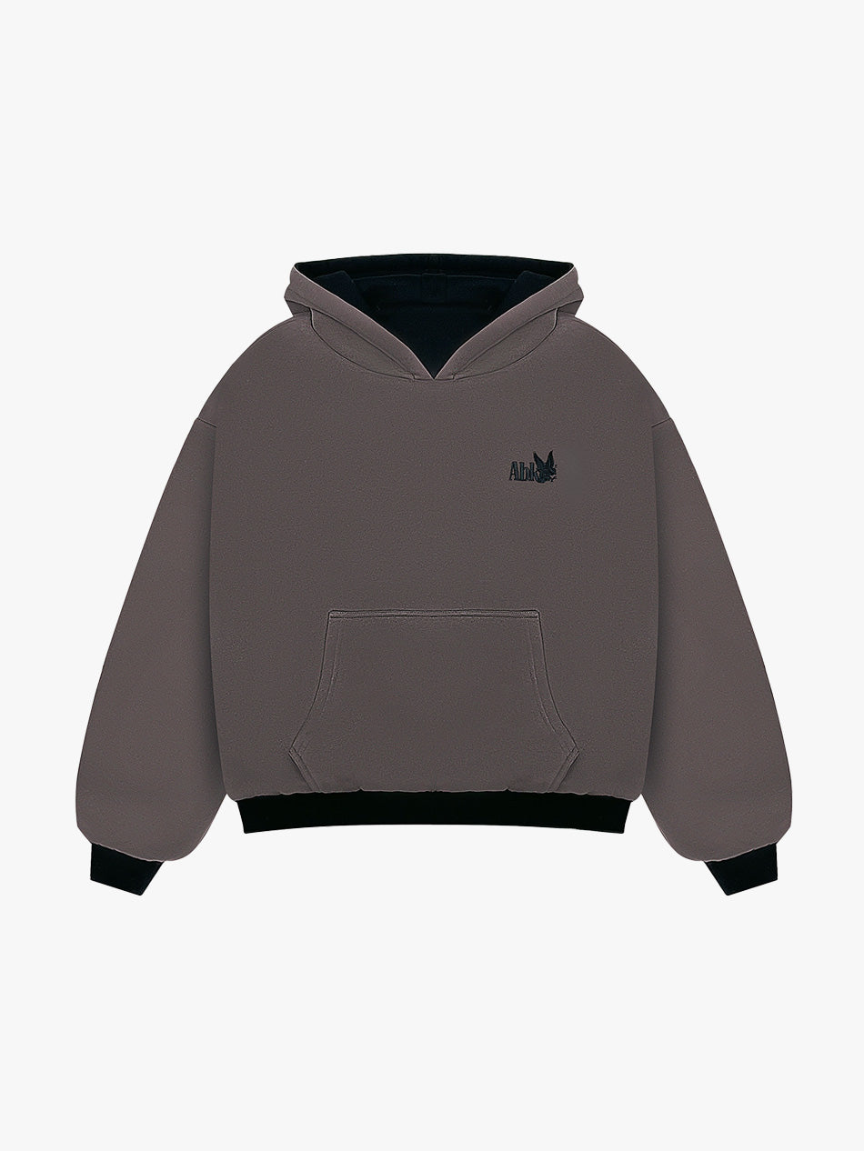 REVERSIBLE KLASIKO HOODIE (BLACK/GREY)