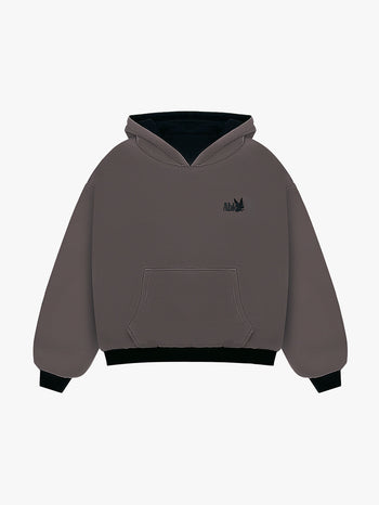 REVERSIBLE KLASIKO HOODIE (BLACK/GREY)