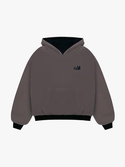 REVERSIBLE KLASIKO HOODIE (BLACK/GREY)