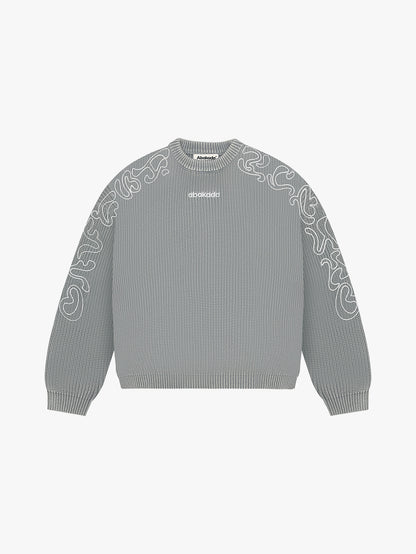 BAYBAYIN KNITTED SWEATSHIRT (GREY)
