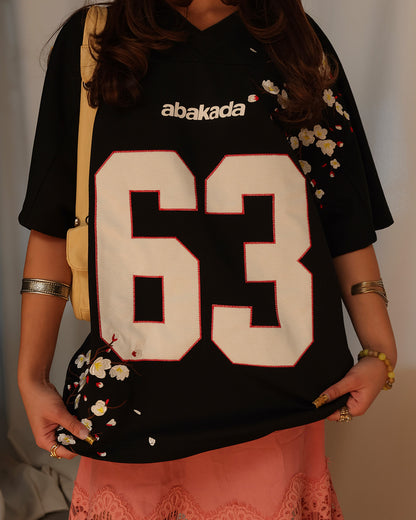 SAMPAGUITA MESH JERSEY (BLACK)