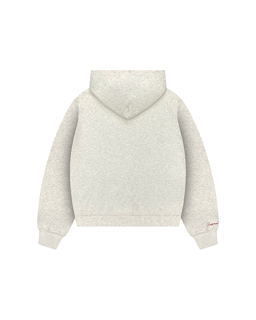DISTRESSED PATCH PULLOVER (GREY)