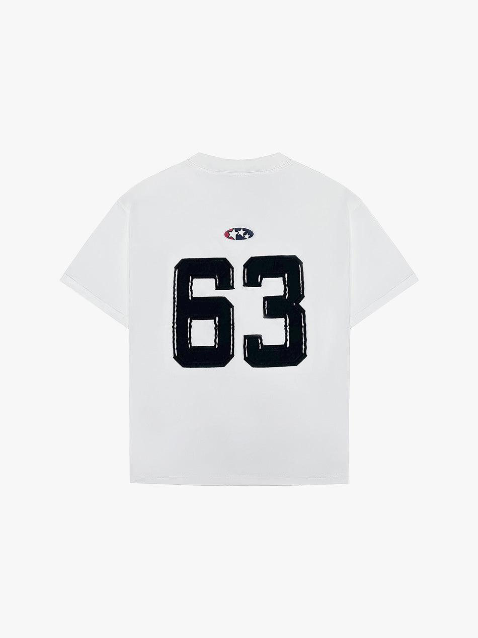 CONTRAST HEAVY TEE (WHITE)