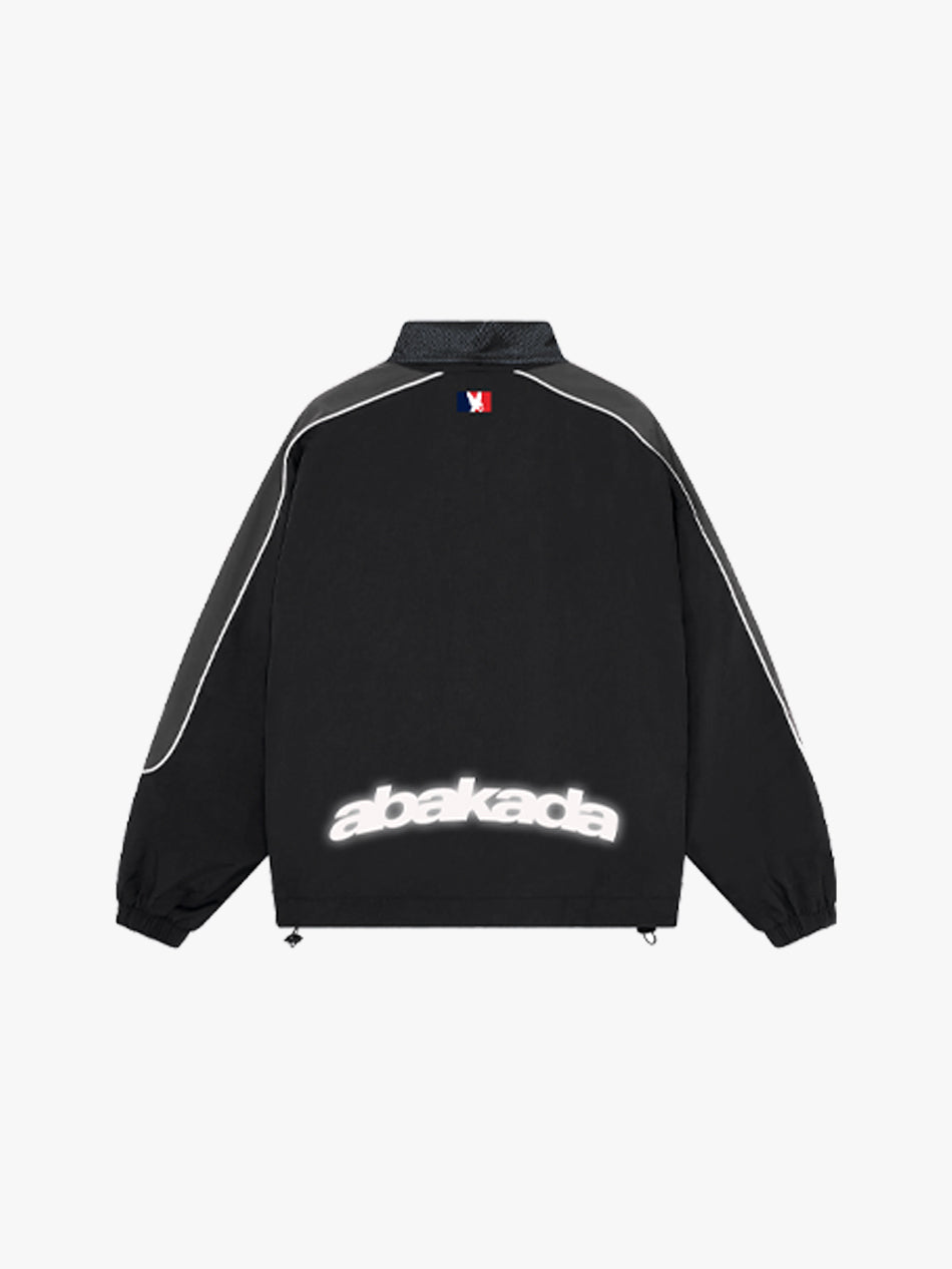 CLASSIC ZIP-UP WINDBREAKER (BLACK)