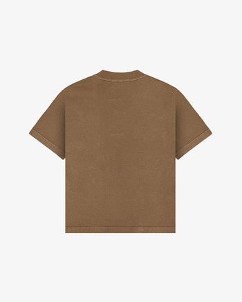 BAKUNAWA WASHED TEE (BROWN)