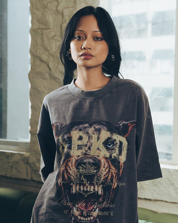 ASPIN GRAPIKO TEE (DARK GREY)